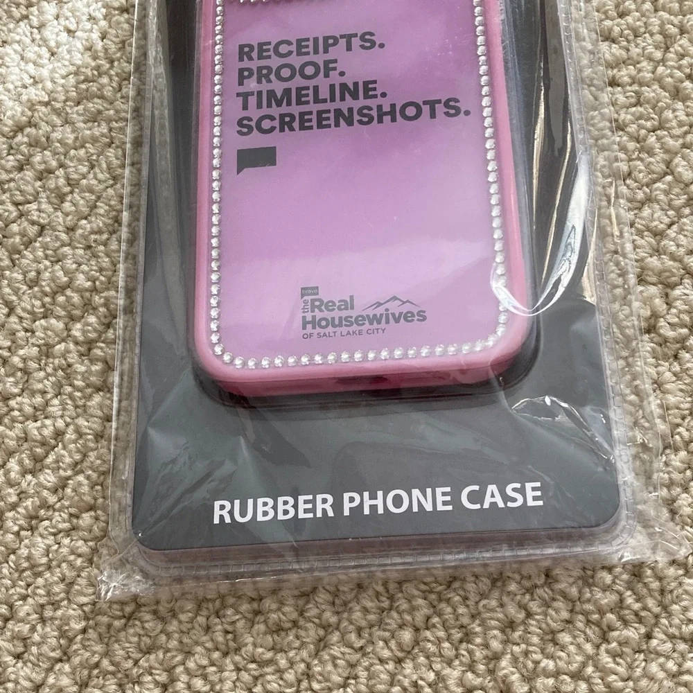 iPhone 14 Pro Max Case Real Housewives Design Purple Receipts Proof Timeline NIB